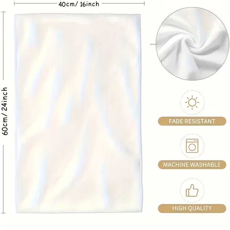Microfibre Abstract Hand Towels, 16x24 Inches